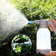 thumbnail image 2 of 2L Electric Spray Bottle Rechargeable Battery Powered Sprayer Plant Mister 0.5 Gal with Adjustable Nozzle for Garden, Fertilization, Cleaning, Indoor Watering Can for Plants, 2 of 3