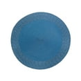 thumbnail image 1 of Vinyl Round Placemat With Border (Blue)(Set Of 12), 1 of 1