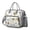 Grey-33, variant on Hive Themed Large Insulated Tote - Bee & Honeycomb Design Waterproof Cooler Bag for Outdoor, Travel & Office, Easy-to-Clean & Spacious