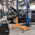thumbnail image 6 of Engine Stand, 1500 Lbs (3/4 Ton) Rotating Engine Motor Stand with 360 Degree Adjustable Head, Cast Iron Folding Motor Hoist Dolly, 4 Adjustable Arms, for Vehicle Maintenance, 6 of 8