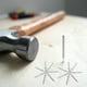 thumbnail image 3 of 200 Uds clavos de doble cabeza clavos con imagen de doble cabeza clavos de cabeza pequeña clavos recortados con mangas de instalación, 3 of 6