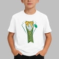 thumbnail image 2 of Camisetas de Manga Corta Casual Del Día de San Patricio de la Carta Imprimir Cuello Redondo Camiseta para Niños Niños de Verano Ropa Casual Manga Corta Crop Top, 2 of 6