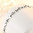thumbnail image 2 of Pulsera con dije de estrellas centelleantes, pulsera de estrellas con cuentas, pulsera minimalista, pulsera para uso diario, pulsera de eslabones, pulsera celestial, regalo, 2 of 2