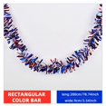 thumbnail image 4 of Birdeem Independent Day Colorful Flower Red White Blue Five Pointed Star Colored Ribbon Venue Layout, 4 of 12