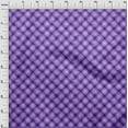 thumbnail image 4 of oneOone Cotton Cambric Purple Fabric Check Craft Projects Decor Fabric Printed By The Yard 56 Inch Wide, 4 of 4
