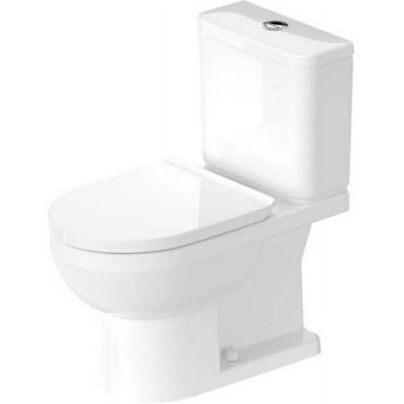 Duravit D4060300 No.1 Toilet Kit - White - 2 Piece