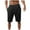 Black, variant on EHQJNJ Cycling Shorts Men Bib Fashionable Casual Summer Shorts Cotton Men's Solid and and Men's Pants Mens Mesh Shorts,XXL