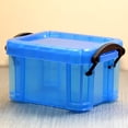 thumbnail image 4 of TerraHaven Candy Color Transparent Mini Storage Box with Cute Lock, 0.14L Portable Organizer - for Jewelry, Keys & Small Accessories - Home, Travel & Desktop Use, 4 of 7