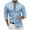 Sky Blue, variant on Dovford Stretch Mens Dress Shirts Long Sleeve Slim Fit Dress Shirts for Men Muscle Fit Wrinkle Free Button Down Shirt