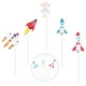 thumbnail image 4 of 4 piezas de cumpleaños pastel de resina Spaceman Adornos de figuras Insertar toppers, 4 of 7