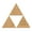 Brown, variant on 3D Acrylic Triangular Mirror Wall Stickers 100 Pieces Mosaic Self-Adhesive Mirror Tiles DIY Wall Stickers Room Home Decoration