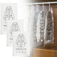 thumbnail image 3 of FUYPSE 2026 New Arrivals Home Textile Storage Furniture Pack of 3 Hanging Vacuum Bags for Clothes Extra Thick PA + PE Material Double Zip Seal 360° Hooks Saving, 3 of 5