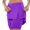 501_Purple, variant on Jxximdong Skorts for Women Women's Pants Skirt With Slit And Pocket Sports Casual Skirt Solid Color Mid Waist Pants Tennis Skirt Blue S Culottes