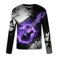 thumbnail image 4 of Patlollav Mens Tops Casual Short Sleeve Pullover 3D Printed Realistic Print T-Shirt, 4 of 6