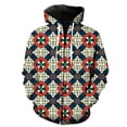 thumbnail image 1 of Sudadera con capucha y cremallera para hombre, estilo étnico exótico retro, divertida, gran oferta 2024, ropa de calle informal de primavera, moda de gran tamaño para adolescentes., 1 of 6