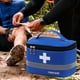 thumbnail image 5 of Botiquín de primeros auxilios vacío, bolsa de almacenamiento de emergencia con asa, bolsa médica, estuche para M Azul, 5 of 9
