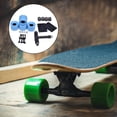 thumbnail image 4 of 4 piezas duraderas 78A ruedas de monopatín reemplazo Longboard PU piezas de Azul shamjiam Ruedas de skate, 4 of 7