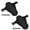 Style A, variant on Tibvox 2Pcs Bike Mud Guard Short Mudguards Set Bike Fenders Front and Rear Compatible