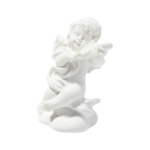 DOLITY Statue Petit Ange Collection Créative Figurine Miniature Ornement de Table pour D