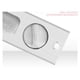 thumbnail image 4 of Manija de puerta retráctil con llave, cerradura de puerta corredera, manija de puerta empotrada de 160mm (latón), 4 of 5