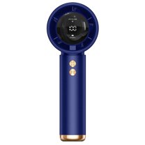 VtModv Up to 65% Off New 100 Speed Handheld Fan With USB Charging 3000mAh Mini Portable Turbo Digital Display Small Fan