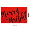 thumbnail image 3 of TIELUTT Christmas Doormat Front Door Decoration Christmas Decoration Bedroom Shag Rug Fuzzy Area Rugs for Living Room Heavy Blanket Woven Throw Labor Day Rugs, 3 of 4