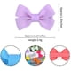 thumbnail image 2 of Juego de 20 pinzas para el pelo de cocodrilo de 2 pulgadas con forro completo de grosgrain para bebé niña cabello fino, niños pequeños y niños en parejas, 2 of 5