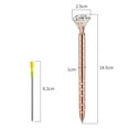 thumbnail image 5 of Large Diamond Crystal Pen Ballpoint Pen Student Stationery 1.0mm Metal Nib Rhinestone Pen, 5 of 8