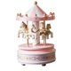 thumbnail image 5 of Caja musical de madera, artesanía navideña, decoración giratoria, pieza decorativa de exhibición navideña Rosa, 5 of 9