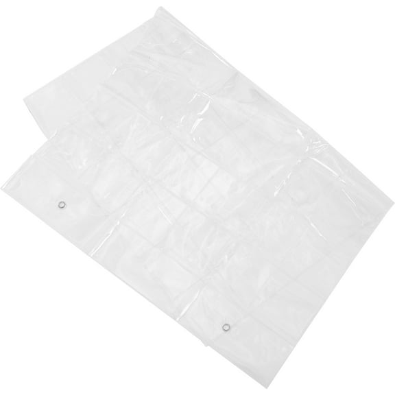 Hemoton Clear 48 Pocket Charts For Classroom Cell Phones Classroom Hanging Cell Phone Organizer Ideal For Storing Word Cards Jewelry And Classroom Accessories