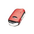 thumbnail image 3 of Vitodeco Genuine Leather Smart Key Fob Case Cover Compatible with Kia Stinger (2019-2023 Models) - 4-Button, Red, 3 of 5