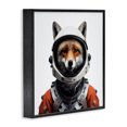 thumbnail image 3 of Stupell Industries Contemporary Fox in Space Suit Black Framed Giclee Art, 12 x 12, by Lazar Studio, 3 of 8
