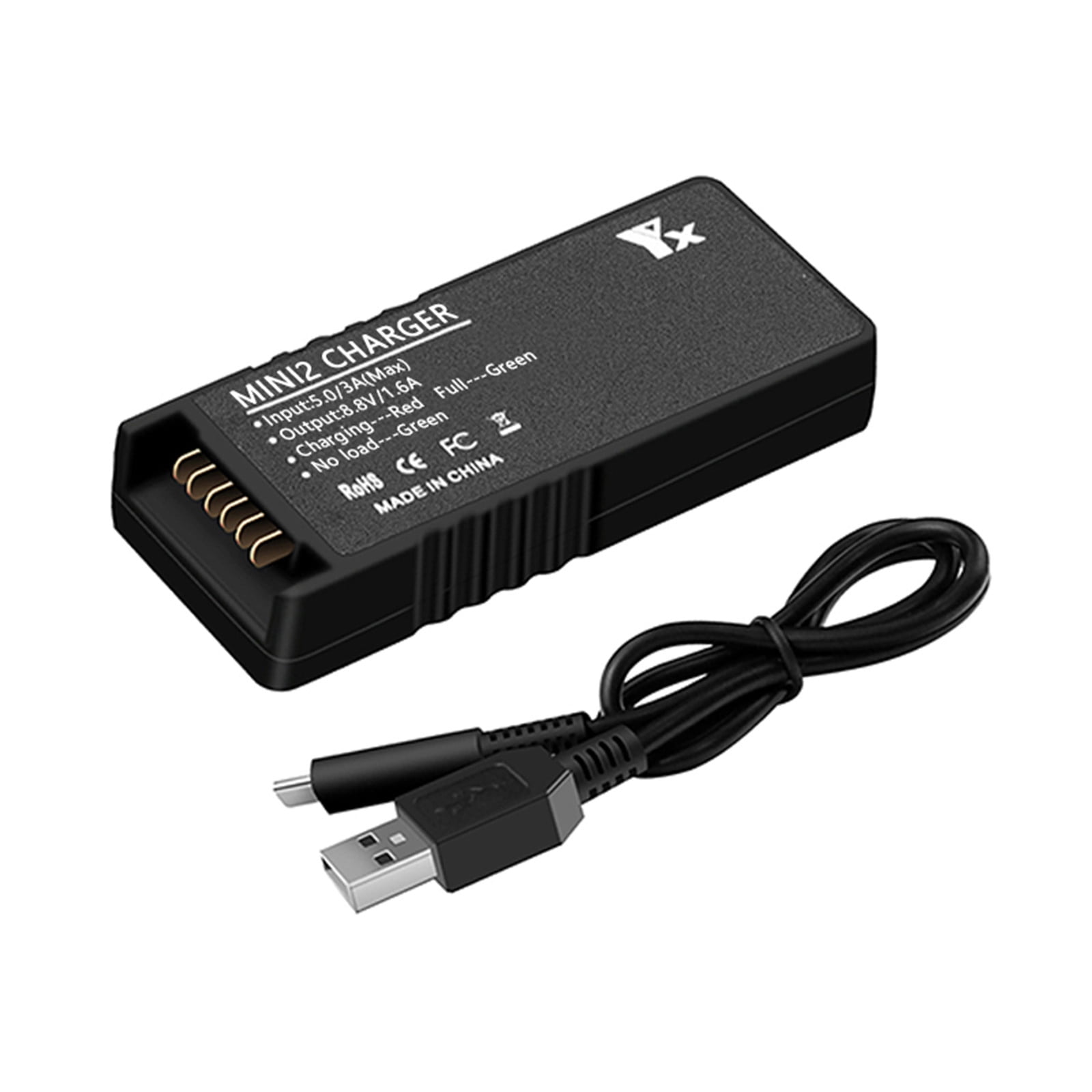 jiumoji Battery Wall Charger Adapter Type-c USB Hub RC Intelligent Quick Charging Compatible with DJI Mavic Mini Drone 