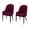 A, variant on Stretchy Chair Cover,Curved Back Accent Dining Room Chair Slipcover Removable Washable Anti-Dust Bar Stool Cover Wing Back Chair Protector for Kitchen Party Banquet Decor-1 Pcs-B
