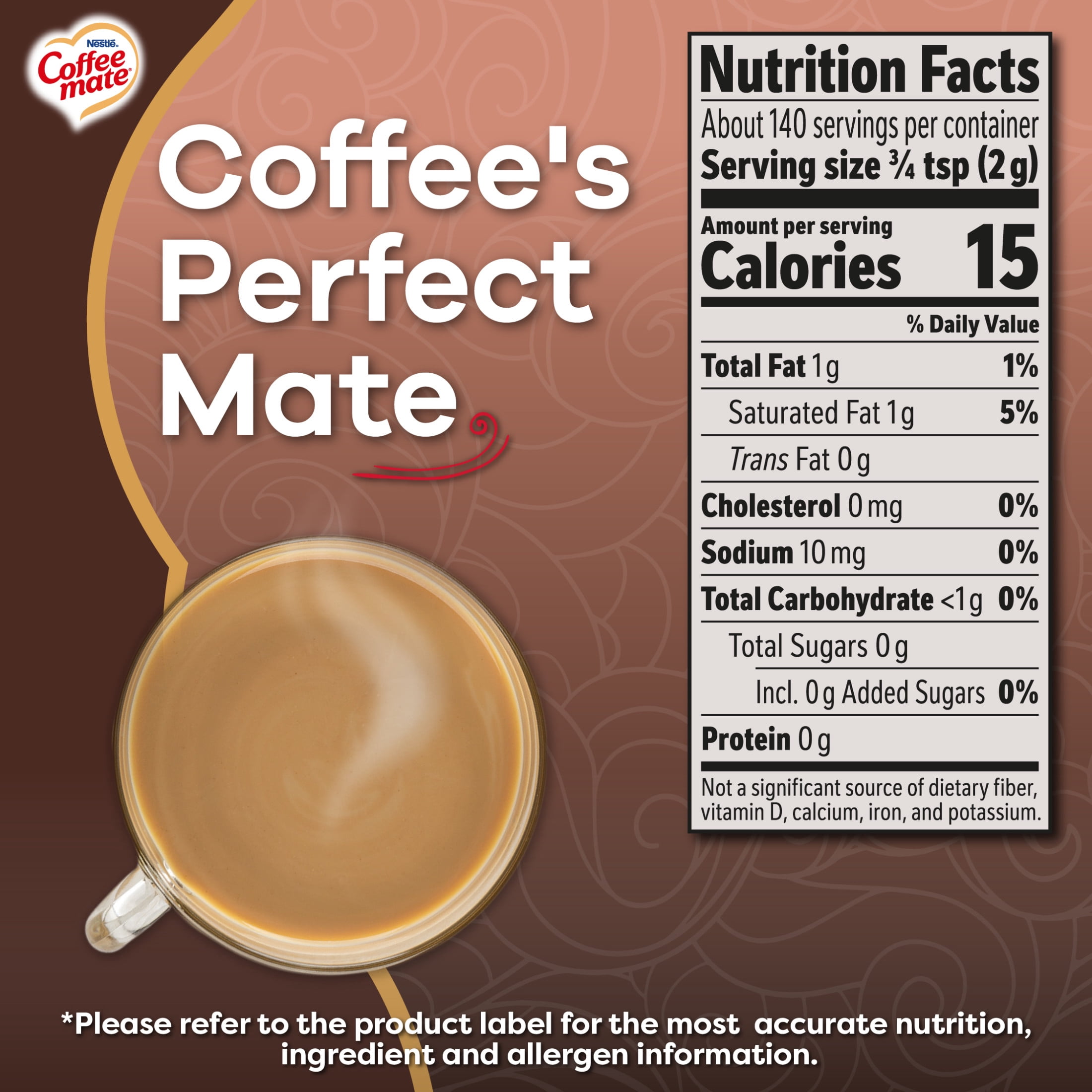 (6 pack) NESTLE COFFEE-MATE Creamer Creamy chocolate