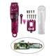 thumbnail image 4 of Kit de carcasa completa de bricolaje, cubierta de la base de la carcasa de la cubierta del cabello para la parte 8148 8591 Rosa Colcomx cortadora de cabello Carcasa, 4 of 8