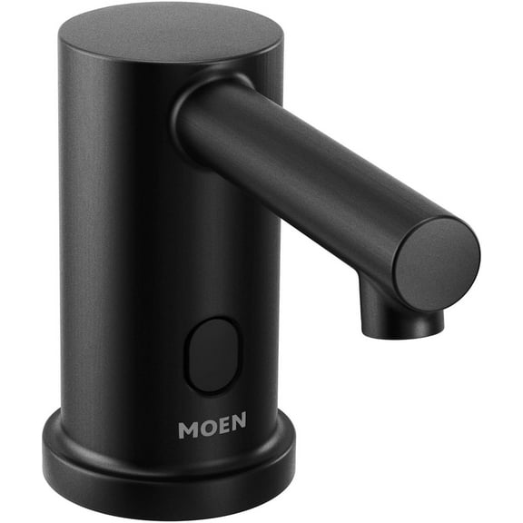 Open Box Moen 8560BL M-Power Matte black soap/lotion dispensers Matte Black