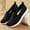 Black, variant on Willtoo 2026 Orthopedic Slip on Walking Shoes for Women Comfortable Embroidered Arch Support Wide Width Work Sneakers Nurse Shoes for Women Black 6.5 Wide