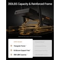 thumbnail image 7 of 40% Incline Folding Treadmill for Home, 3.0HP Motor&7-Layer Shock,Portable Walking Pad with Elevated Dual Handle Bar 350LB Capacity, Black, 7 of 7