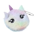 thumbnail image 1 of Sac à Main en Peluche Coloré pour Enfants, Chat à une Corne en Forme de Licorne avec Poche, 1 of 7