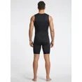 thumbnail image 4 of Qualidyne Traje de Triatlón sin Mangas para Hombre, Traje de una Pieza Acolchado para Nadar, Andar en Bicicleta y Correr con 2 Bolsillos de Malla, 4 of 7
