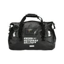 BLEEUS 48L Motorcycle Seat Bag Waterproof Backpack For Outdoor Travel Cycling Essentials (Black Small)