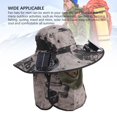 thumbnail image 4 of Sombrero De Ventilador Solar De Ala Ancha, Sombrero De Ventilador Solar Con Carga USB Y Batería De 800 MAh, Tres Velocidades Para Hombres, UPF50 Para Pesca Al Aire, 4 of 7