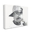 thumbnail image 2 of Stupell Industries Modern Tupac Portrait Abstract Pattern Famous Figure, 40 x 30, Design by Birch&Ink, 2 of 5