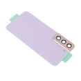 thumbnail image 3 of Cubierta de vidrio para la parte posterior del teléfono, lente de cámara preinstalada con kit de herramientas de reparación para Samsung Galaxy S22 S901U S901F morado, 3 of 5