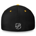 thumbnail image 4 of Men's Fanatics  Black/Gold Pittsburgh Penguins Authentic Pro Rink Two-Tone Flex Hat, 4 of 4