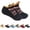 Black, variant on Fleece-Lined Slipper Socks for Women Men - Non-Slip Winter House Shoes, Cozy Cabin & Bed Socks