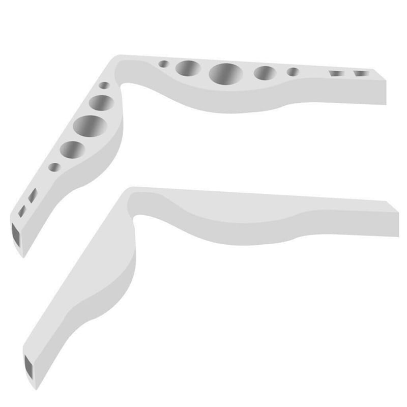 Soft Suite for Any Face Shape,Silicone Protection Strip 5Pcs GRAY RSMAO Fog-Free Accessory for masks-Prevent Eyeglasses From Fogging
