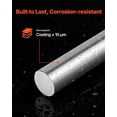 2PCS SFC25 Carbon Steel Linear Motion Rod 25mm x 1000mm 0.98in x 39.4in ...