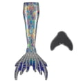 thumbnail image 1 of Colas de sirena para nadar para niños y adultos con monoaleta, 1 of 3